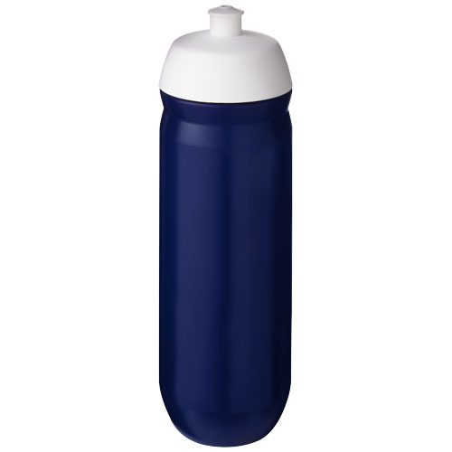 Bouteille de sport promotionnelle 750 ml HydroFlex™ Blanc / Bleu